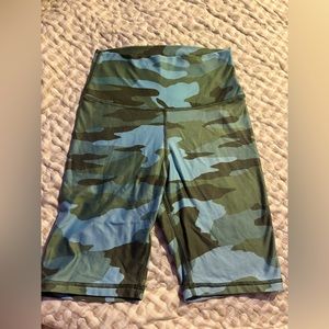 Aerie CHILL. PLAY. MOVE. Camo biker shorts